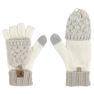 HAT GLOVE SET 2PK EGRET