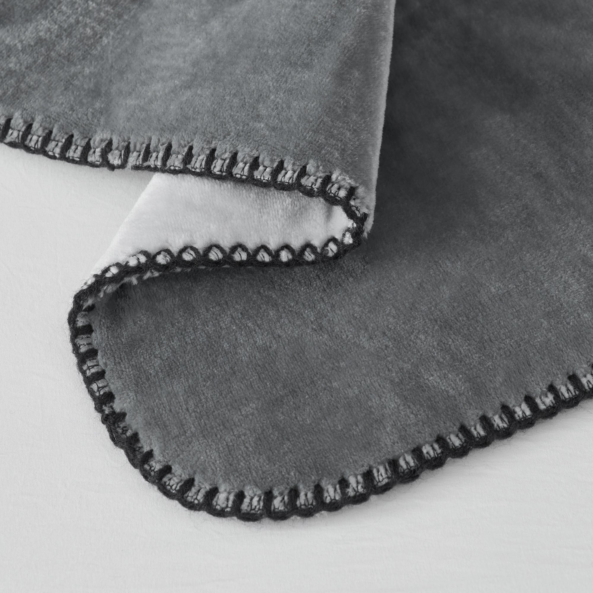 Tahoe Throw Gray Fog - 图片 3