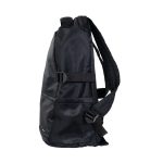 SPORTY NYLON SQUARE BACKPACK BLACK