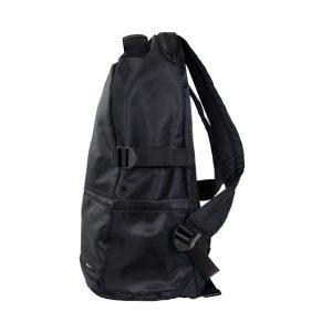 SPORTY NYLON SQUARE BACKPACK BLACK