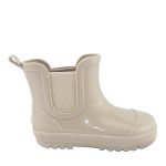 CHELSEA RAIN BOOTS TAUPE GLOSS